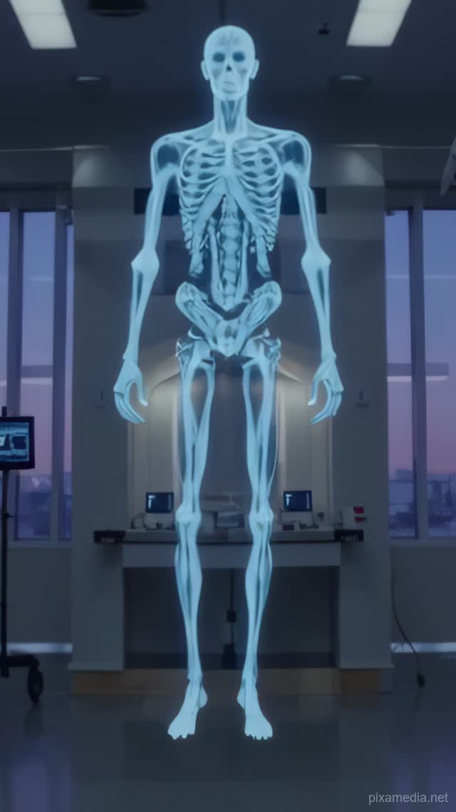 Skeletal Glow of Discovery - Medical & Health AI stock